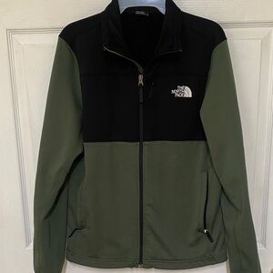 The North Face Men's Olive and Black Performance Jacket